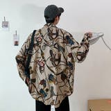 柄シャツ チェーンベルト柄 長袖 | Decorative | 詳細画像4