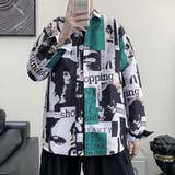 柄シャツ フォトコラージュ プリント | Decorative | 詳細画像7