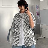 柄シャツ ロゴ柄 総柄 | Decorative  | 詳細画像7 