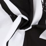 柄シャツ ブラック×ホワイト モノトーン | Decorative  | 詳細画像11 