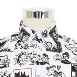 柄シャツ アメコミ風 コミック柄 | Decorative  | 詳細画像10 