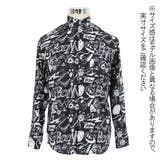 柄シャツ グラフィティプリント 長袖シャツ | Decorative  | 詳細画像10 