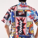 柄シャツ コミック柄 半袖シャツ | Decorative  | 詳細画像1 