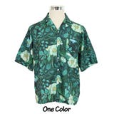 柄シャツ ボタニカル柄 オープンカラー | Decorative  | 詳細画像15 