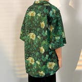 柄シャツ ボタニカル柄 オープンカラー | Decorative  | 詳細画像6 