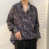 柄シャツ ペイズリー柄 長袖シャツ | Decorative  | 詳細画像3 