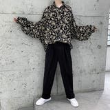 柄シャツ アルファベット柄 ロゴ柄 | Decorative  | 詳細画像10 