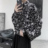 柄シャツ アルファベット柄 ロゴ柄 | Decorative  | 詳細画像2 