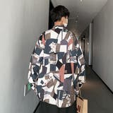 柄シャツ 幾何柄 ジオメトリック | Decorative  | 詳細画像3 