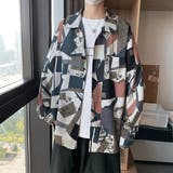 柄シャツ 幾何柄 ジオメトリック | Decorative  | 詳細画像4 