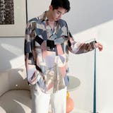柄シャツ 幾何柄 ジオメトリック | Decorative  | 詳細画像6 