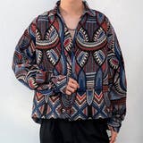 柄シャツ ジャカード ジオメトリック | Decorative  | 詳細画像1 