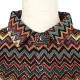 柄シャツ ジャカード シェブロンストライプ | Decorative  | 詳細画像4 