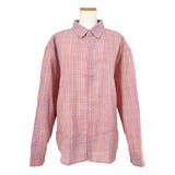 柄シャツ ピンク チェック柄 | Decorative | 詳細画像6