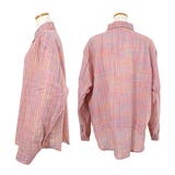 柄シャツ ピンク チェック柄 | Decorative | 詳細画像7