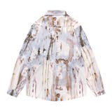 柄シャツ ぼかし 縦ライン | Decorative  | 詳細画像2 