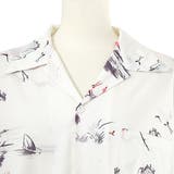 柄シャツ 鶴柄 ツル | Decorative  | 詳細画像4 