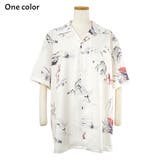 柄シャツ 鶴柄 ツル | Decorative  | 詳細画像7 