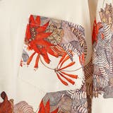 柄シャツ 植物柄 ボタニカル柄 | Decorative  | 詳細画像5 