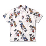 柄シャツ 猫柄 キャット | Decorative | 詳細画像1