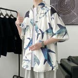 柄シャツ サメ柄 サメ | Decorative | 詳細画像5