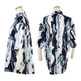 柄シャツ 牡蠣柄 貝殻 | Decorative  | 詳細画像3 