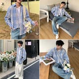 柄シャツ チェック柄 チェックシャツ | Decorative  | 詳細画像6 