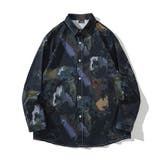 柄シャツ マーブル柄 大理石柄 | Decorative  | 詳細画像1 