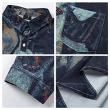 柄シャツ マーブル柄 大理石柄 | Decorative  | 詳細画像2 