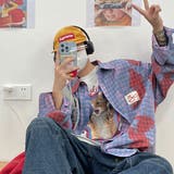 柄シャツ チェック柄 チェック | Decorative  | 詳細画像5 