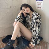 柄シャツ ゼブラ柄 ゼブラ | Decorative  | 詳細画像1 