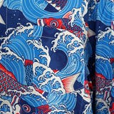 柄シャツ 和柄 魚柄 | Decorative  | 詳細画像6 