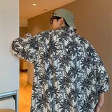 柄シャツ ヤシの木柄 パームツリー植物柄 | Decorative | 詳細画像3