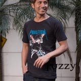 スカルバットラグランプリントTシャツ ビター系 BITTER | fuzzy | 詳細画像6 