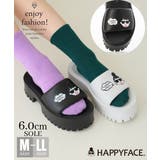 HAPPY FACE ハッピーフェイス 厚底 タンクソール スライドサンダル | DEMETER | 詳細画像1