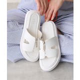 【25年春夏新作】軽量厚底 フロントジップ スライドサンダル | DEMETER | 詳細画像25