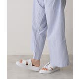 【25年春夏新作】軽量厚底 フロントジップ スライドサンダル | DEMETER | 詳細画像27