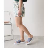 【25年春夏新作】軽量厚底 フロントジップ スライドサンダル | DEMETER | 詳細画像37