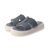 【25年春夏新作】軽量厚底 フロントジップ スライドサンダル | DEMETER | 詳細画像43