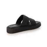 【25年春夏新作】軽量厚底 フロントジップ スライドサンダル | DEMETER | 詳細画像45