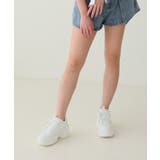 【25年春夏再販】軽量厚底 ボリュームソール ワンカラー ダッドスニーカー | DEMETER | 詳細画像34 