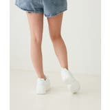 【25年春夏再販】軽量厚底 ボリュームソール ワンカラー ダッドスニーカー | DEMETER | 詳細画像36 