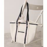 【26年春夏新作】2WAY 配色 キャンバストート | DEMETER | 詳細画像8 