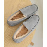 【24年秋冬再販】選べる3デザイン ボリュームファー モカシンシューズ | DEMETER | 詳細画像34 