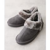 【25年秋冬再販】軽量 ボリュームファー アンクル ムートンブーツ | DEMETER | 詳細画像12 