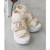 【25年春夏新作】厚底スポーツサンダル ビジューバックル付き ベルクロ仕様 | DEMETER | 詳細画像48