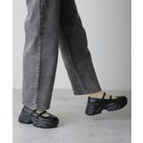 軽量厚底 プラットフォーム スニーカーライク | DEMETER | 詳細画像14 