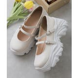 軽量厚底 プラットフォーム スニーカーライク | DEMETER | 詳細画像17 