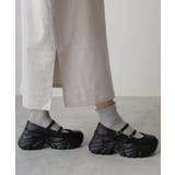 軽量厚底 プラットフォーム スニーカーライク | DEMETER | 詳細画像8 