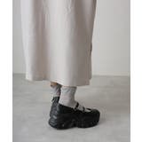 軽量厚底 プラットフォーム スニーカーライク | DEMETER | 詳細画像9 